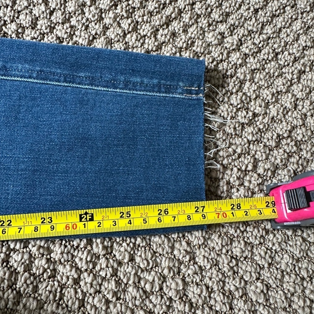 A17- Frame Skinny de Jeanne Crop Jeans sz 27 - Picture 7 of 7